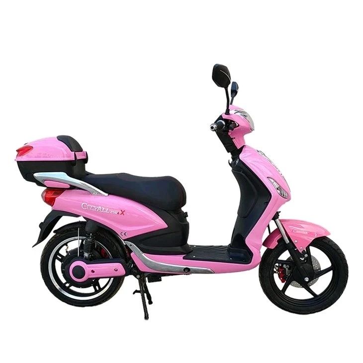 800W Long Range Electric Moped Motorcycle factory